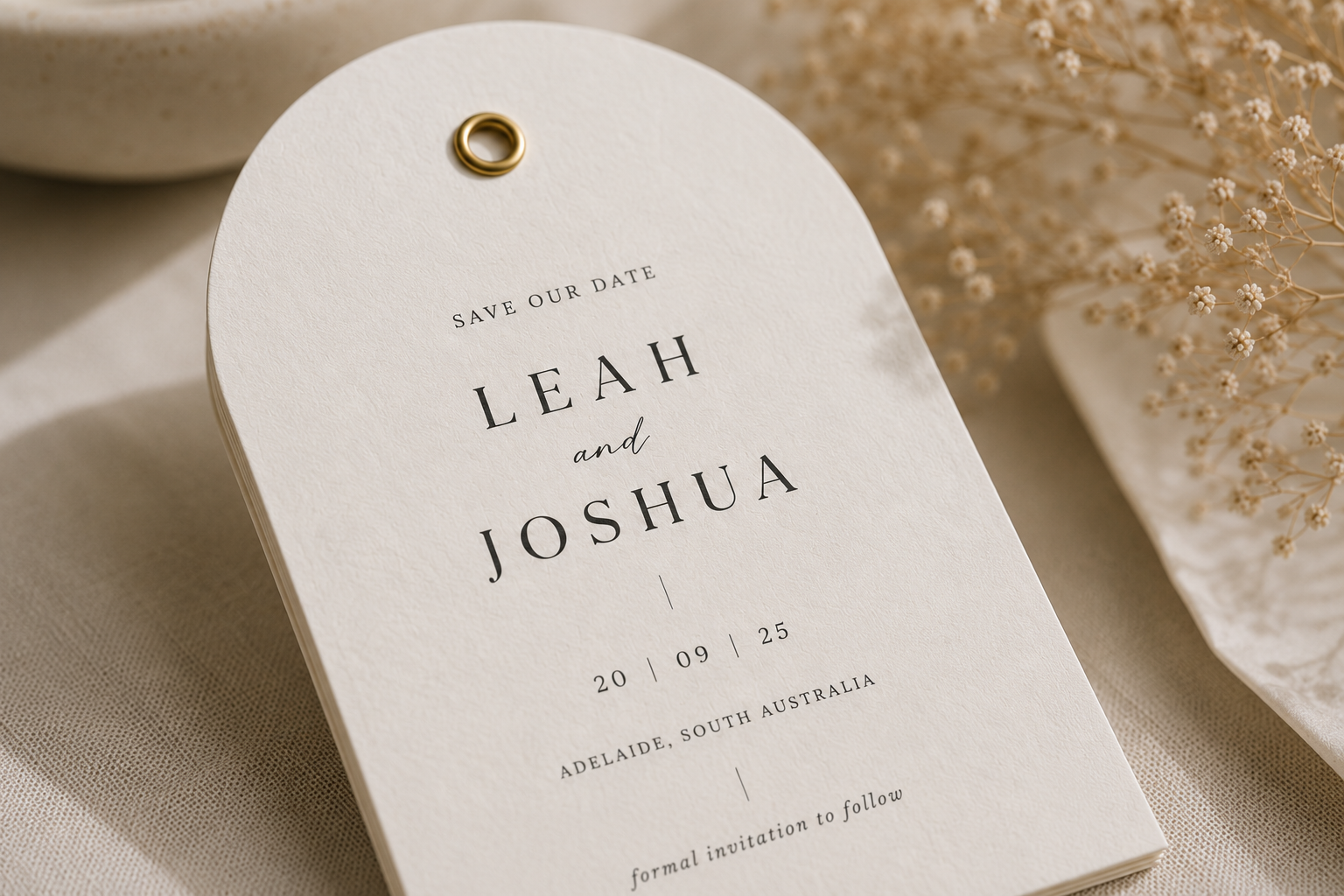 Arch Save the Date